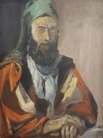 Vico Viganò (1874 - 1967) - Ritratto di Uomo Sardo con, Antiek en Kunst