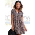 Lascana Blousejurk met hartjes-print, soepelvallende, Verzenden, Nieuw