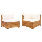 Loungeset Acaciahout 2-dlg | Retourdeal | Zomerklaar!, Tuin en Terras, 5 zitplaatsen, Nieuw, Ophalen of Verzenden, Loungeset
