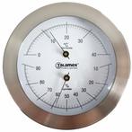 Talamex Thermo / Hygrometer serie 100 RVS, Watersport en Boten, Ophalen of Verzenden, Nieuw