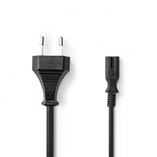 C7 kabel | 1 meter (Zwart), Computers en Software, Pc- en Netwerkkabels, Nieuw, Verzenden