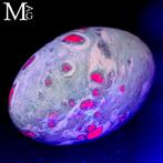 Natural Ruby - Extra Kwaliteit Heilig Lingam in robijn op