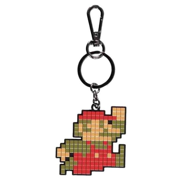 Super Mario 8 bit rubber keychain, Spelcomputers en Games, Spelcomputers | Overige Accessoires, Verzenden