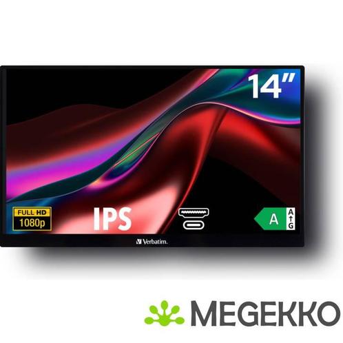 Verbatim PM-14 14  Full HD Portable IPS Monitor, Computers en Software, Monitoren, Nieuw, Verzenden