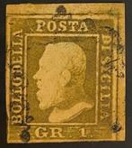 Italiaanse oude staten - Sicilië 1859/1859 - Sicilië 1859 -, Gestempeld