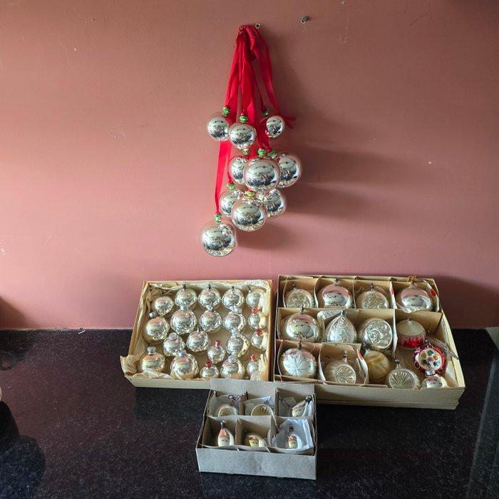 Verschillende kerstballen - Kerstballen (41) - Glas, Diversen, Kerst