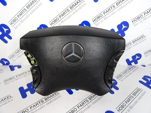 Airbag stuur S-klasse w220* zwart, Auto-onderdelen, Interieur en Bekleding, Gebruikt, 3 maanden garantie, Mercedes-Benz, Ophalen of Verzenden