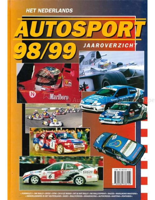 HET NEDERLANDS AUTOSPORT JAAROVERZICHT 98 / 99, Boeken, Auto's | Boeken