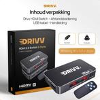 2dekans | Drivv. HDMI Switch 4K 60Hz – 5 ingangen 1 uitgang, Ophalen of Verzenden, Zo goed als nieuw