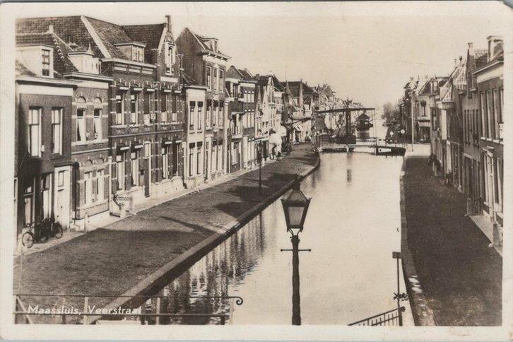 MAASSLUIS - Veerstraat, Verzamelen, Ansichtkaarten | Nederland, Verzenden