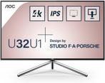 AOC U32U1 - 32 inch - 3840x2160 4K - 16:9 - HDMI - DP  -..., Computers en Software, Monitoren, Nieuw