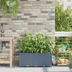 vidaXL Tuinplanten 1 pc Lichtgrijs 80 x 40 x 37.5 cm, Verzenden, Nieuw, Metaal, Minder dan 60 cm