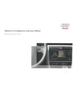 2008 AUDI RNS-E INSTRUCTIEBOEKJE ITALIAANS, Auto diversen