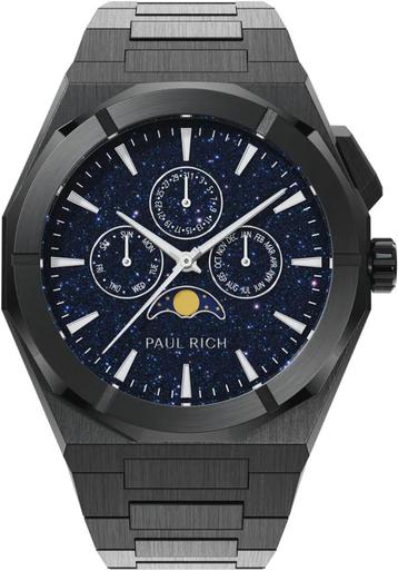 Paul Rich Moonphase Star Dust II Black MOON03 horloge beschikbaar voor biedingen
