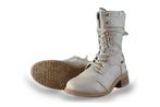 Mustang Veterboots in maat 39 Wit | 10% extra korting, Verzenden, Wit, Overige typen, Zo goed als nieuw