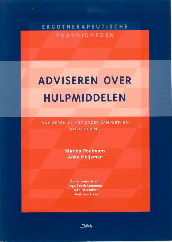 Adviseren over hulpmiddelen / Ergotherapeutische, Boeken, Wetenschap, Gelezen, Verzenden