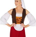 2dekans | Dressforfun Vrouwenkostuum middeleeuwen meid XXL -, Ophalen of Verzenden, Zo goed als nieuw