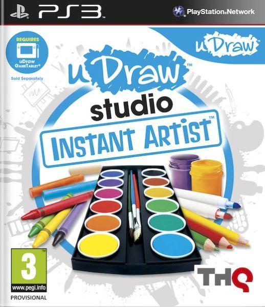 uDraw Studio Instant Artist-Alleen Game (PlayStation 3), Spelcomputers en Games, Games | Sony PlayStation 3, Zo goed als nieuw