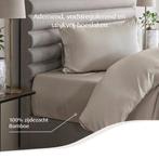 2dekans | Home by TEMPUR® Topper Hoeslaken - Nature – 180 x, Ophalen of Verzenden, Zo goed als nieuw