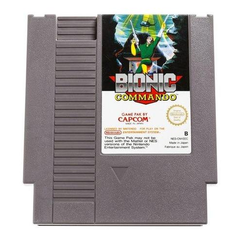 Bionic Commando [Nintendo NES], Spelcomputers en Games, Games | Nintendo NES, Zo goed als nieuw, Ophalen of Verzenden