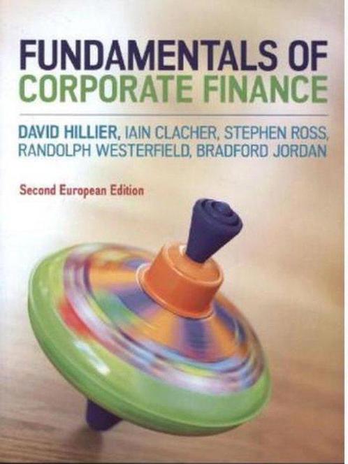 Fundamentals of Corporate Finance, 9780077164263, Boeken, Studieboeken en Cursussen, Zo goed als nieuw, Verzenden