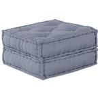 vidaXL Modulaire bank Grijs 70 x 70 x 36 cm Stof, Huis en Inrichting, Woonaccessoires | Kussens, Verzenden, Nieuw, Grijs