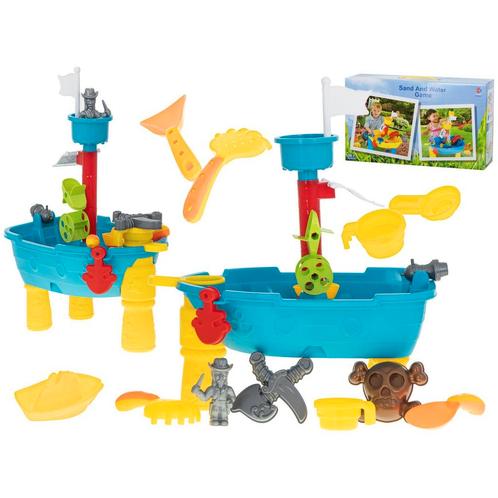 25-delige piratenschip zand of watertafel - Waterspeeltafel, Kinderen en Baby's, Speelgoed | Buiten | Los speelgoed, Ophalen of Verzenden