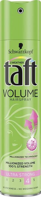 SCHWARZKOPF TAFT VOLUME HAIRSPRAY ULTRA STRONG HAARLAK SPU.., Verzenden, Nieuw