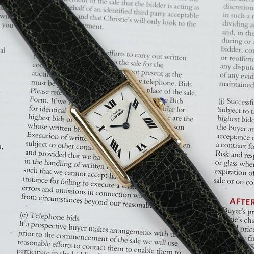 Cartier - Tank Must de Cartier - 1615 - Heren - 2000-2010, Sieraden, Tassen en Uiterlijk, Horloges | Heren