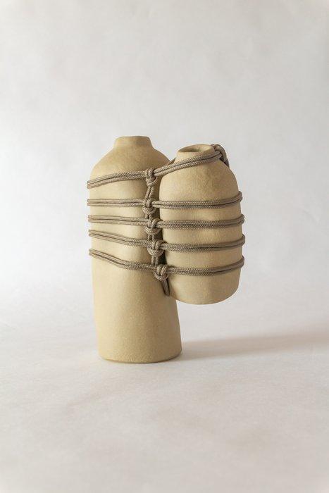 Lucas Huillet - Vaas - Steengoed, Antiek en Kunst, Kunst | Designobjecten