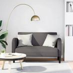 vidaXL Loveseat bank 110 cm kunstleer grijs, Huis en Inrichting, Verzenden, Nieuw, Leer