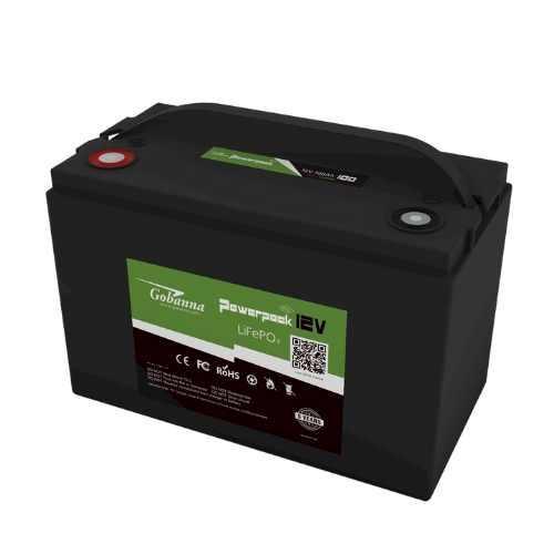 Accu LiFePO4 100Ah 12V Gobanna Powerpack, Caravans en Kamperen, Overige Caravans en Kamperen, Nieuw, Ophalen of Verzenden
