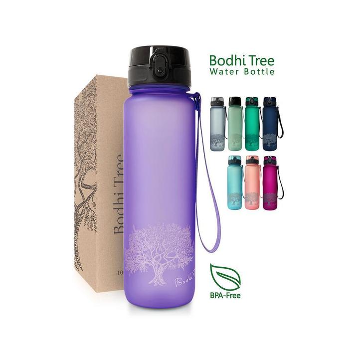 Bodhi Tree Waterfles - Diverse Kleuren en Maten, Sport en Fitness, Bidons, Nieuw, Verzenden