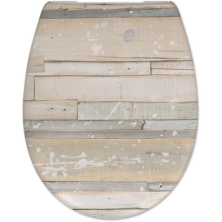 Cedo - Pastel Wood Toiletzitting - Siège WC - Multi, Doe-het-zelf en Verbouw, Sanitair, Nieuw, Ophalen of Verzenden