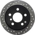 StopTech 14-15 Mini Cooper Base Slotted & Drilled Rear Right, Auto-onderdelen, Remmen en Aandrijving, Ophalen of Verzenden, Nieuw