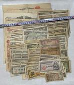 Japan. 109 used Japanese banknotes inclu. 10 Military, Antiek en Kunst