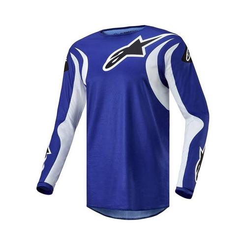 Alpinestars Fluid Lucent Jersey Blauw Wit, Motoren, Kleding | Motorkleding, Heren, Nieuw met kaartje, Overige typen, Verzenden