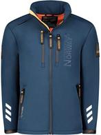 Geographical Norway Softshell Heren Jas Richywood Navy, Verzenden, Nieuw, Blauw