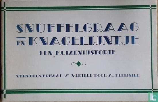 Snuffelgraag en Knagelijntje - Een muizenhistorie - Vervo..., Boeken, Stripboeken, Zo goed als nieuw, Eén stripboek, Verzenden