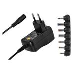 Emos Universele Stroom Adapter 600mA - 100-240V AC - 3-12V, Doe-het-zelf en Verbouw, Elektra en Kabels, Verzenden, Nieuw