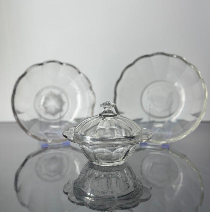 Val Saint Lambert, Luxval - Charles Graffart & René Delvenne, Antiek en Kunst, Antiek | Glas en Kristal