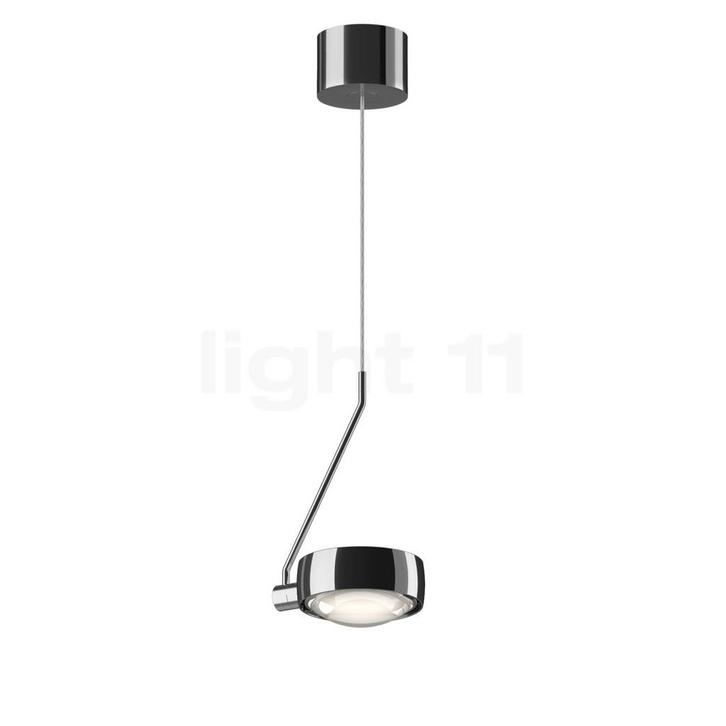 Occhio Sento Filo Var Up E Hanglamp LED, kop chroom glimmend, Huis en Inrichting, Lampen | Hanglampen, Nieuw, Verzenden