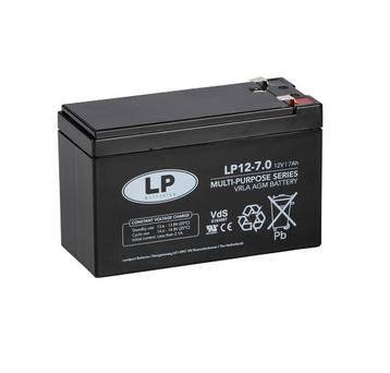 Landport (LP) VRLA-LP accu 12 volt 7,0 ah LP12-7 VDS (t2) beschikbaar voor biedingen