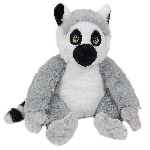 Eco Knuffel Katta - Ringstaartmaki Grijs-Zwart-Wit - Gebordu, Kinderen en Baby's, Speelgoed | Knuffels en Pluche, Nieuw, Ophalen of Verzenden