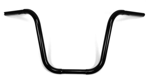 1 Inch Universeel Stuur Classic Fat Ape Hanger 15 Inch Zwart, Motoren, Onderdelen | Harley-Davidson, Nieuw, Verzenden