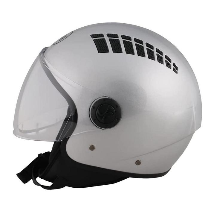 BHR 810 air silver vespa helm, Motoren, Kleding | Motorhelmen, Nieuw met kaartje, Verzenden