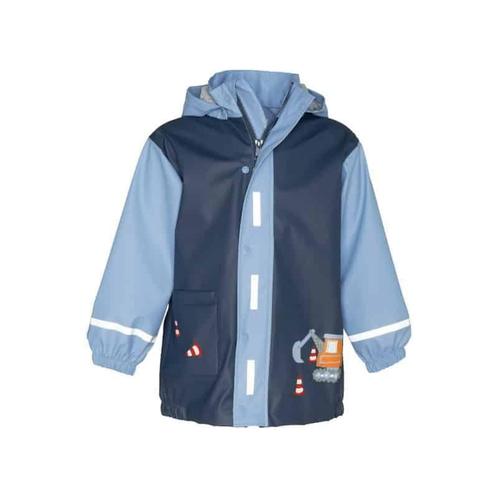 Playshoes regenjas marine bouwwagen Maat 128, Kinderen en Baby's, Babykleding | Overige, Nieuw, Verzenden