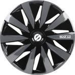Sparco Wieldoppen Lazio - 13 inch - Zwart/Grijs, Auto diversen, Ophalen of Verzenden, Zo goed als nieuw