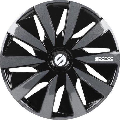 Sparco Wieldoppen Lazio - 13 inch - Zwart/Grijs, Auto diversen, Auto-accessoires, Zo goed als nieuw, Ophalen of Verzenden