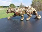 Beeld, panter steam punk - 21 cm - Keramiek, Antiek en Kunst